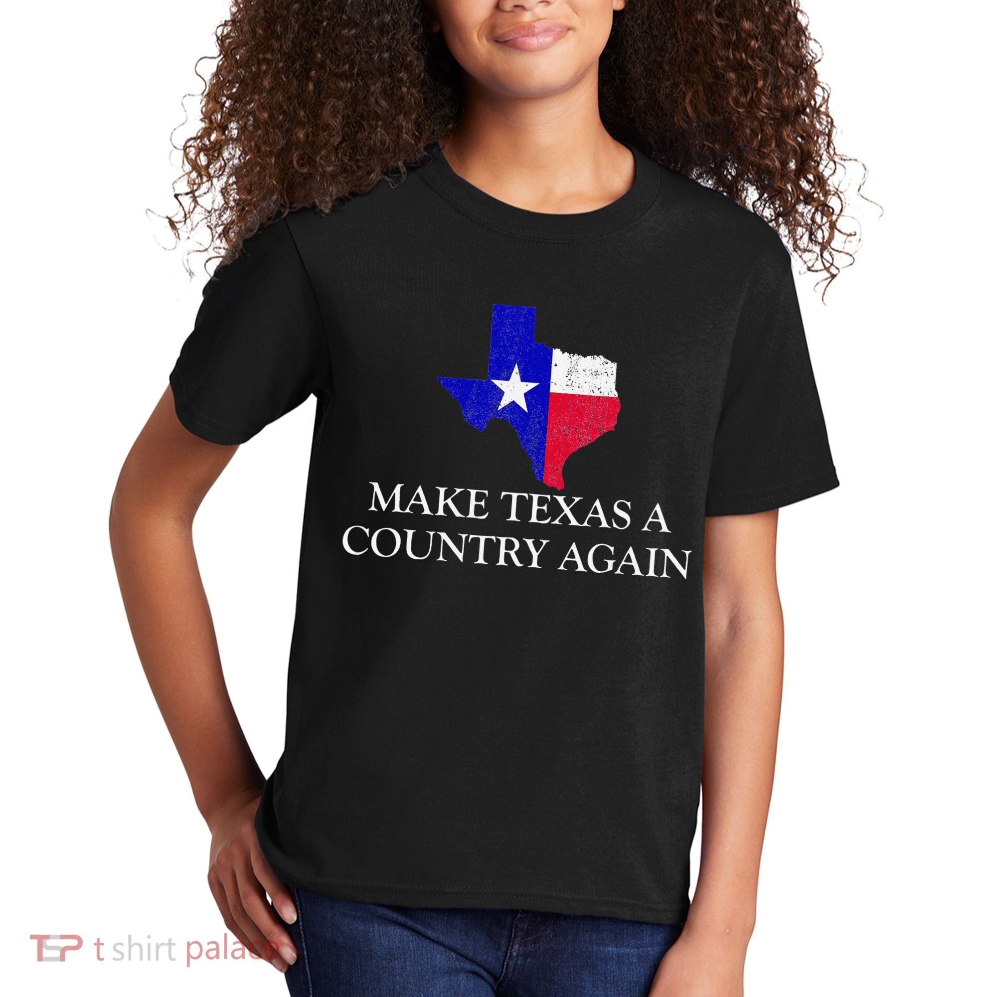 Make Texas A Country Again Texas Secede Texas Exit Texit Kids T-Shirt