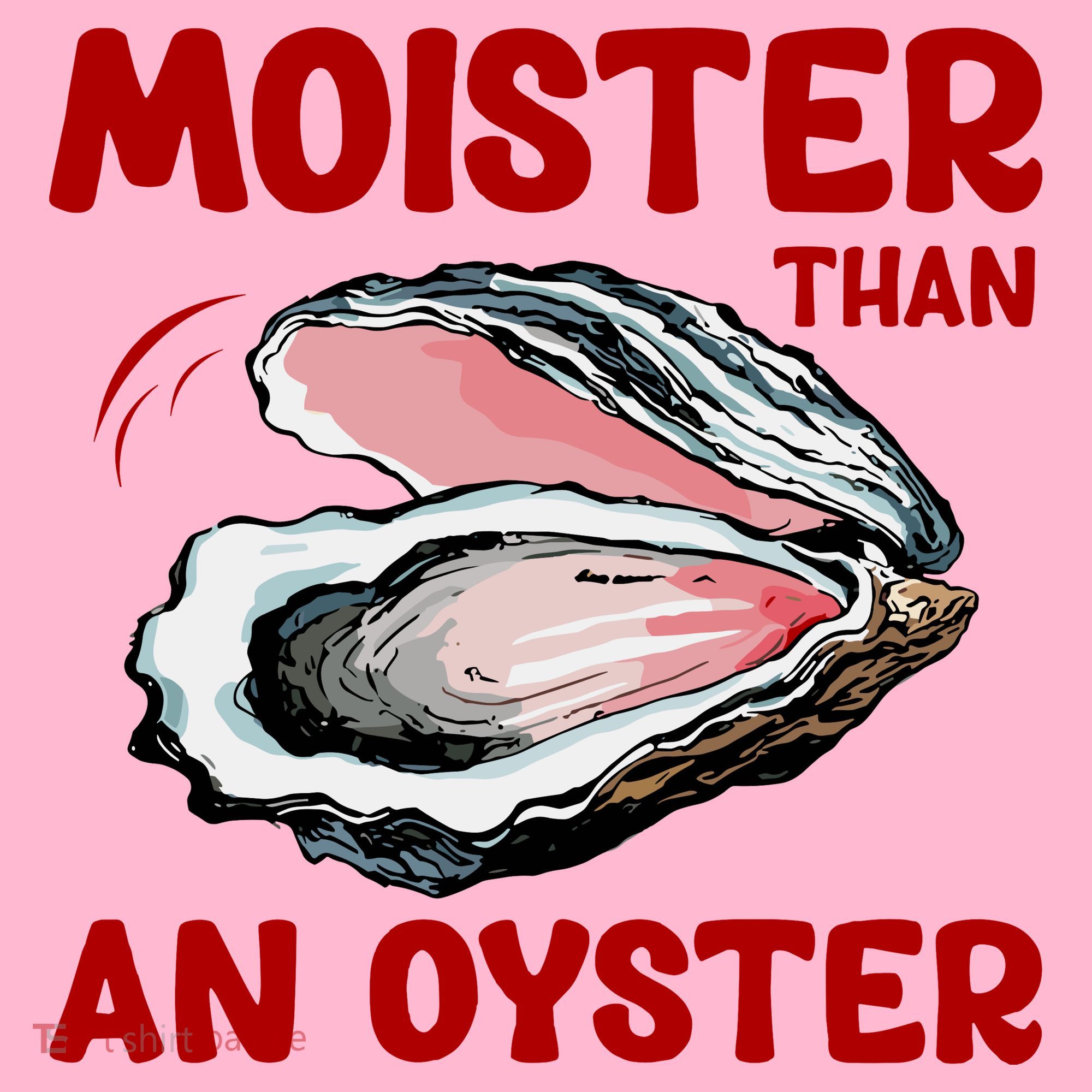 Moister Than An Oyster Coaster