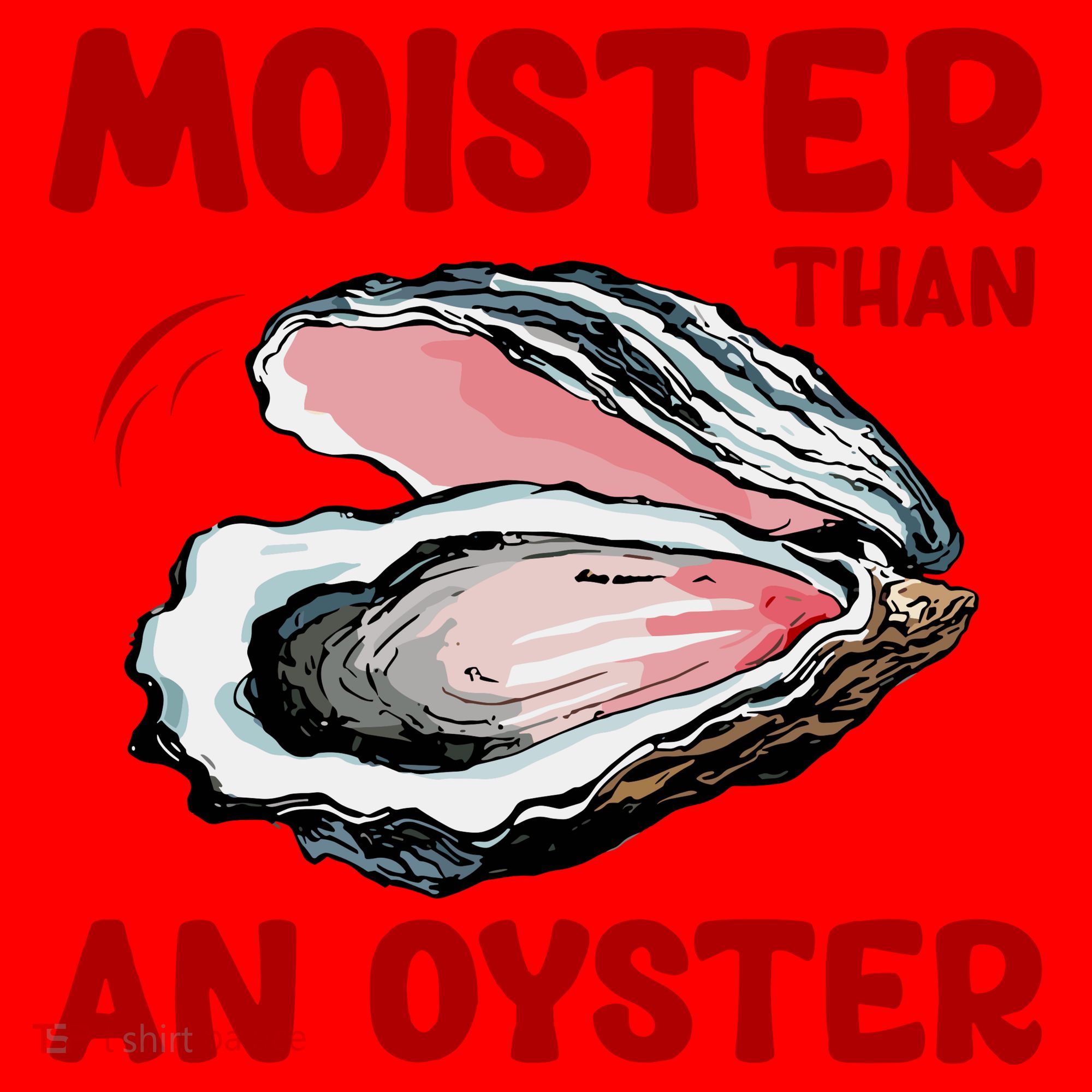 Moister Than An Oyster Santa Hat