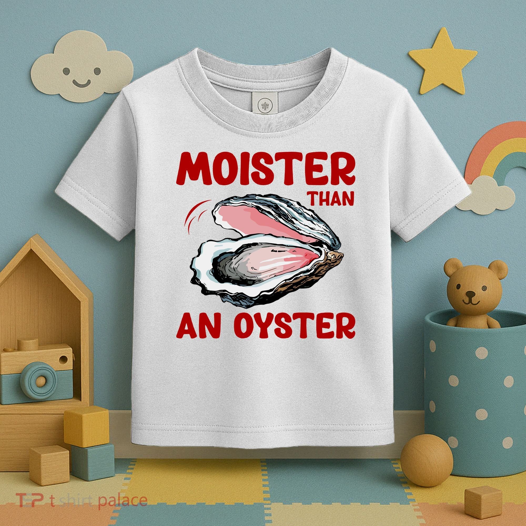 Moister Than An Oyster Toddler T-Shirt