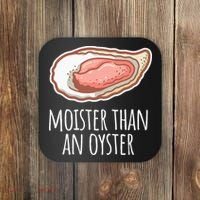 Moister Than An Oyster Shucking Coaster thumb 0