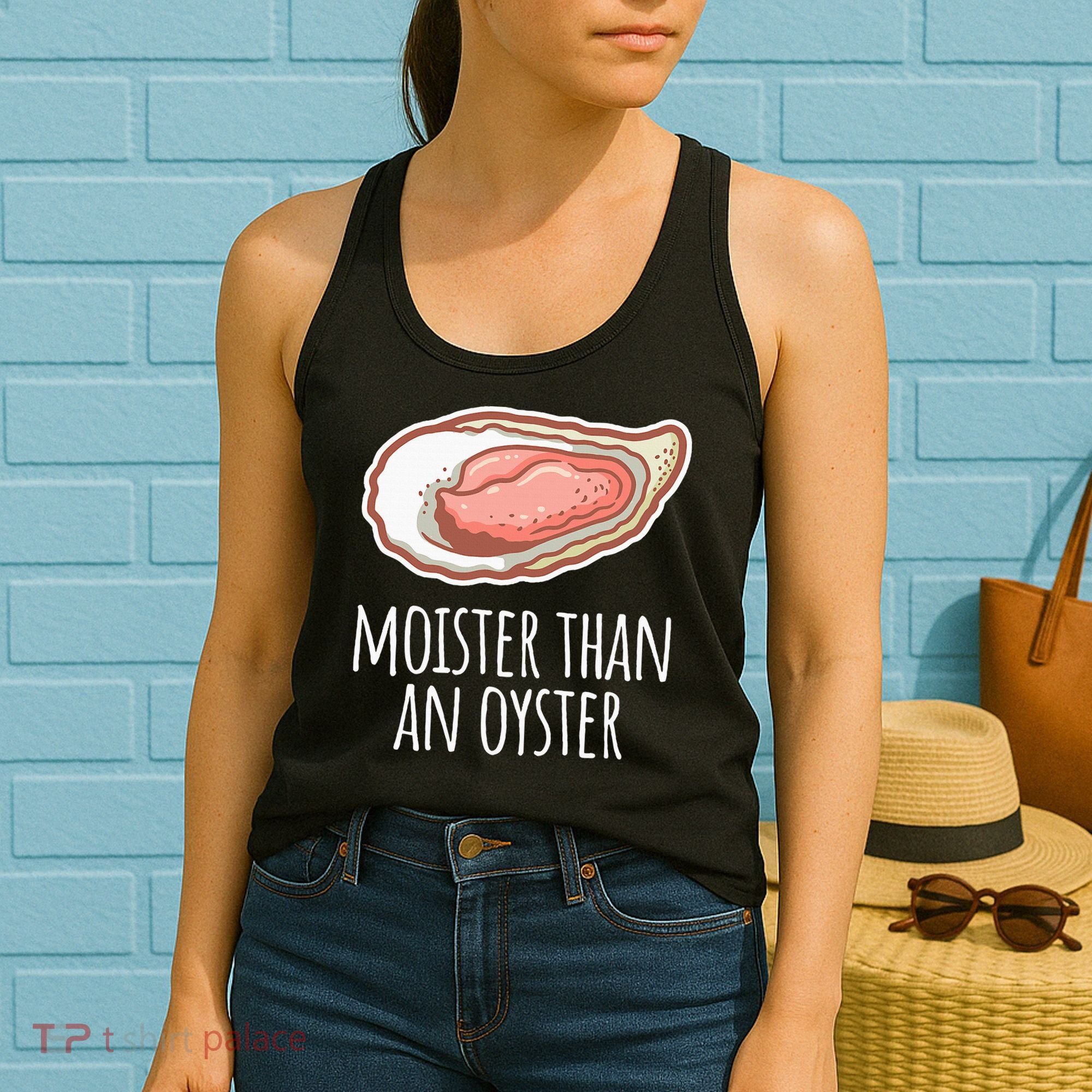 Moister Than An Oyster Shucking Women's Tank Top