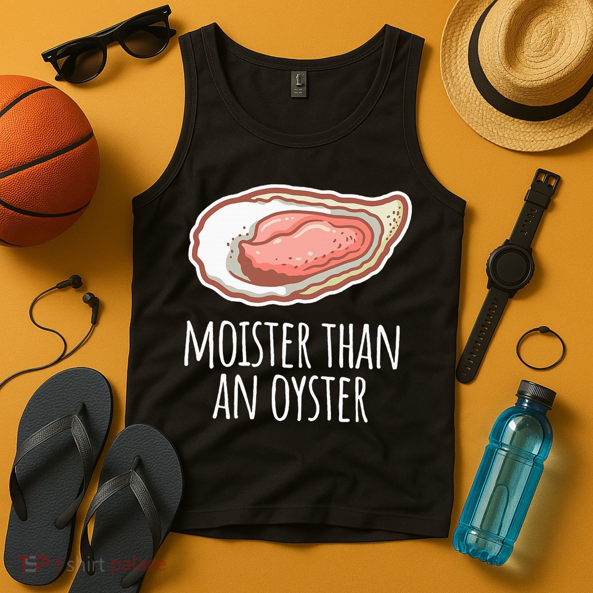 Moister Than An Oyster Shucking Tank Top