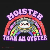 Moister Than An Oyster Funny Shellfish Seafood Gift Long Sleeve Shirt thumb 2