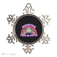 Moister Than An Oyster Funny Shellfish Seafood Gift Ornament thumb 0