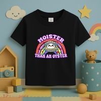 Moister Than An Oyster Funny Shellfish Seafood Gift Toddler T-Shirt thumb 3