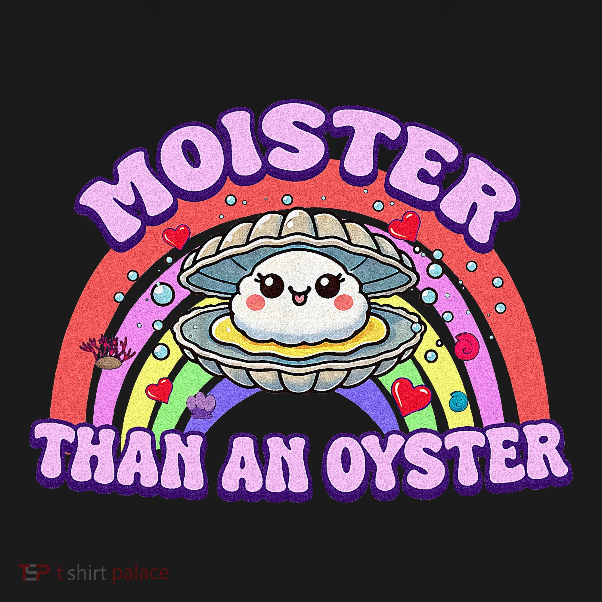 Moister Than An Oyster Funny Shellfish Seafood Gift Toddler T-Shirt