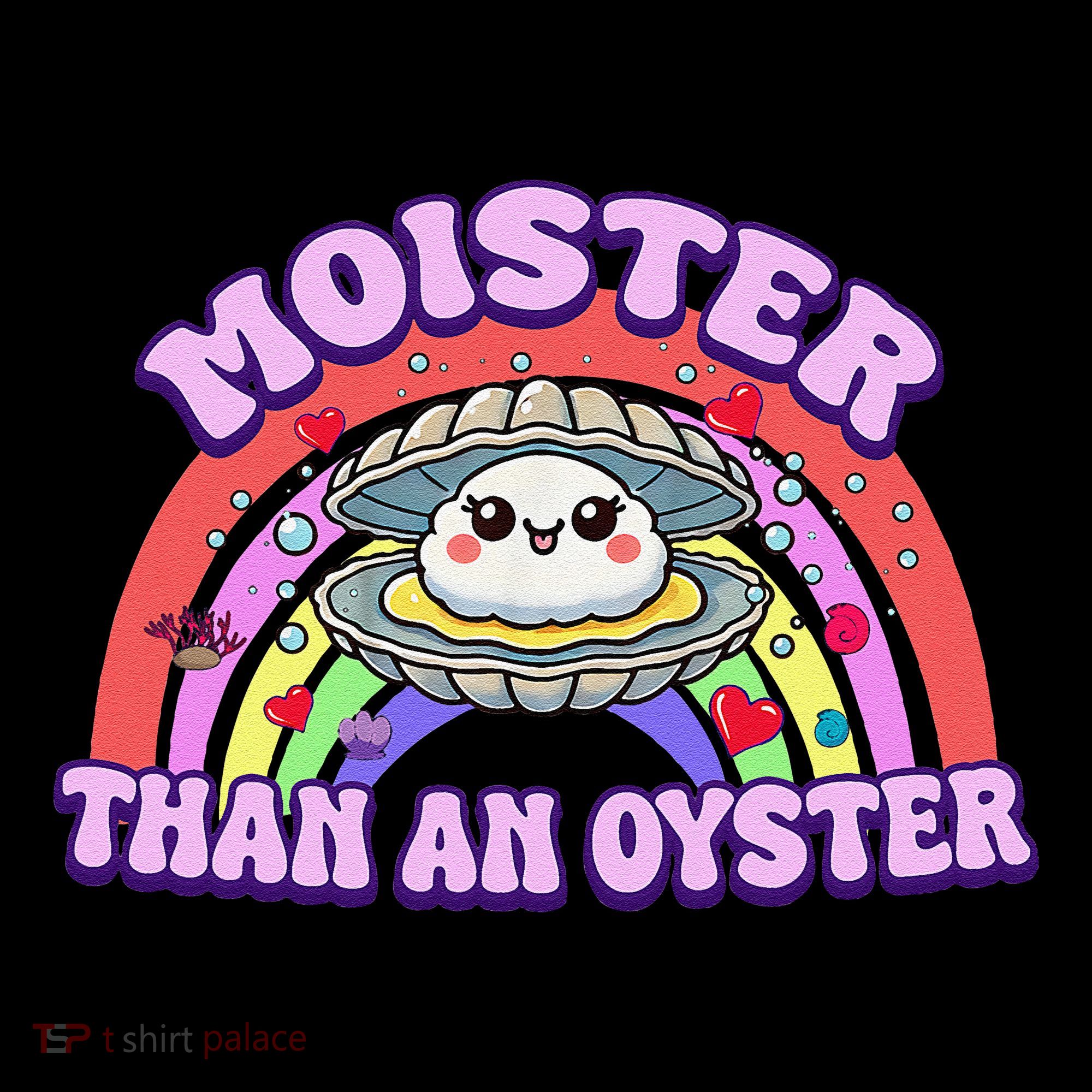 Moister Than An Oyster Funny Shellfish Seafood Gift Kids Sweatshirt