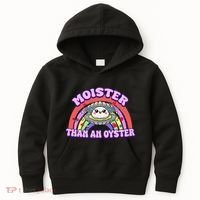 Moister Than An Oyster Funny Shellfish Seafood Gift Kids Hoodie thumb 0