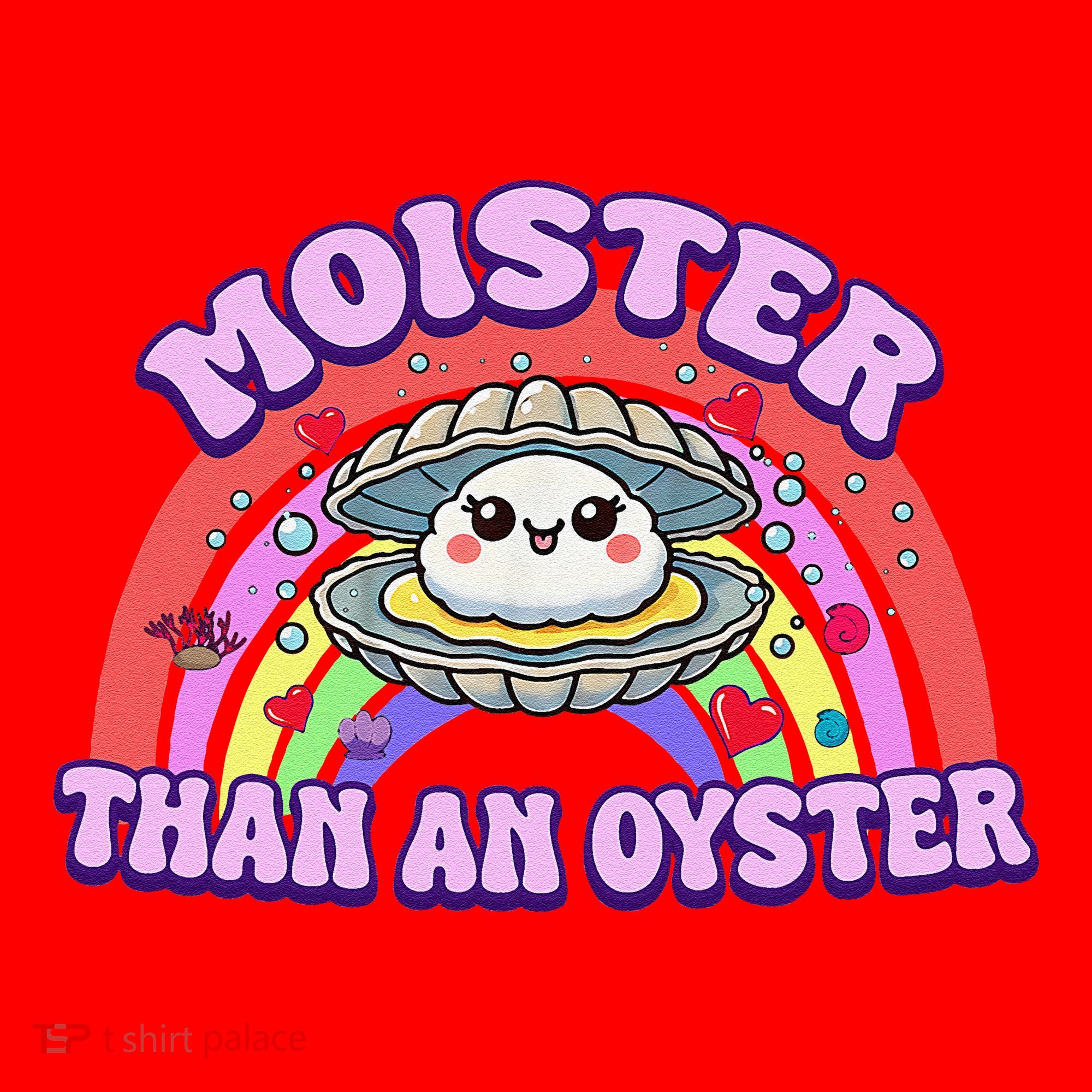 Moister Than An Oyster Funny Shellfish Seafood Gift Santa Hat