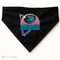 Moister Than An Oyster Shuck Seafood USA-Made Doggie Bandana thumb 0