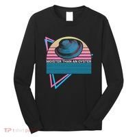 Moister Than An Oyster Shuck Seafood Long Sleeve Shirt thumb 0