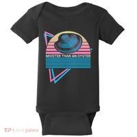 Moister Than An Oyster Shuck Seafood Baby Bodysuit thumb 0