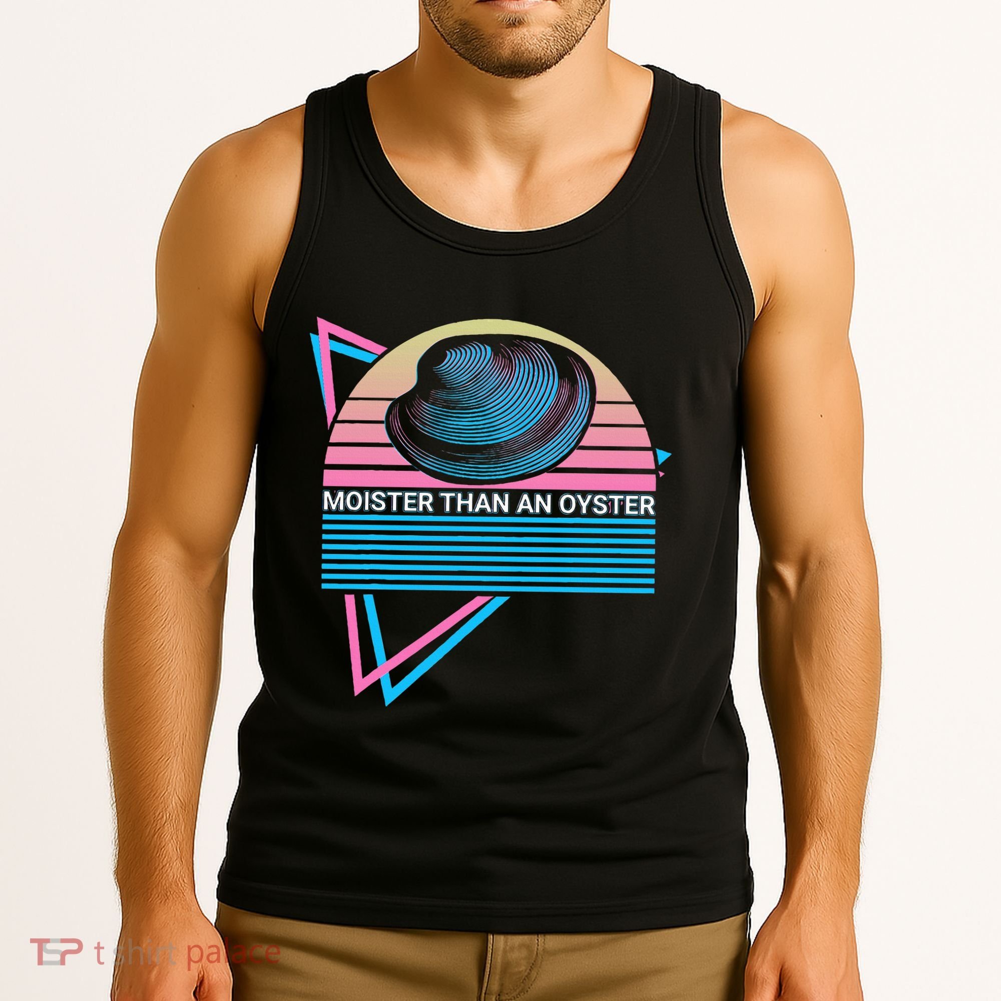 Moister Than An Oyster Shuck Seafood Tank Top