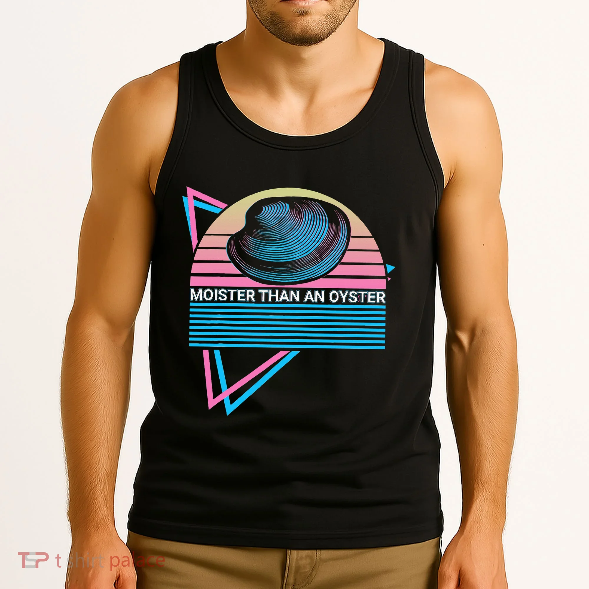 Moister Than An Oyster Shuck Seafood Tank Top