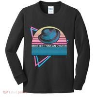 Moister Than An Oyster Shuck Seafood Kids Long Sleeve Shirt thumb 0