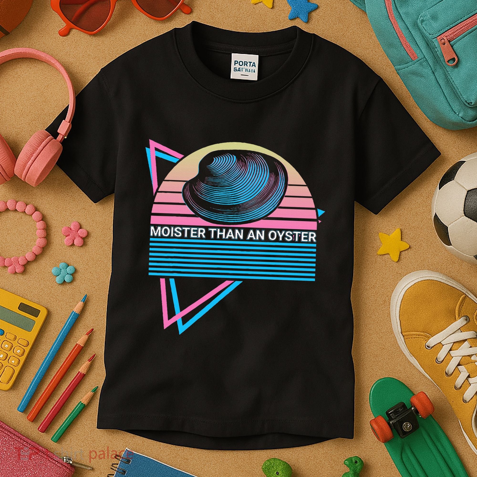 Moister Than An Oyster Shuck Seafood Kids T-Shirt