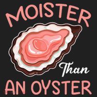 Moister Than An Oyster Funny Shucking Golf Towel thumb 3