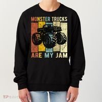 Monster Truck Are My Jam Women's Sweatshirt thumb 0