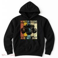 Monster Truck Are My Jam Hoodie thumb 0