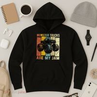 Monster Truck Are My Jam Hoodie thumb 3