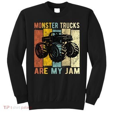 Monster Truck Are My Jam Sweatshirt