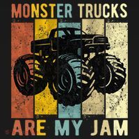 Monster Truck Are My Jam Women's Tank Top thumb 5