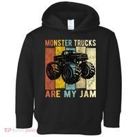 Monster Truck Are My Jam Toddler Hoodie thumb 0