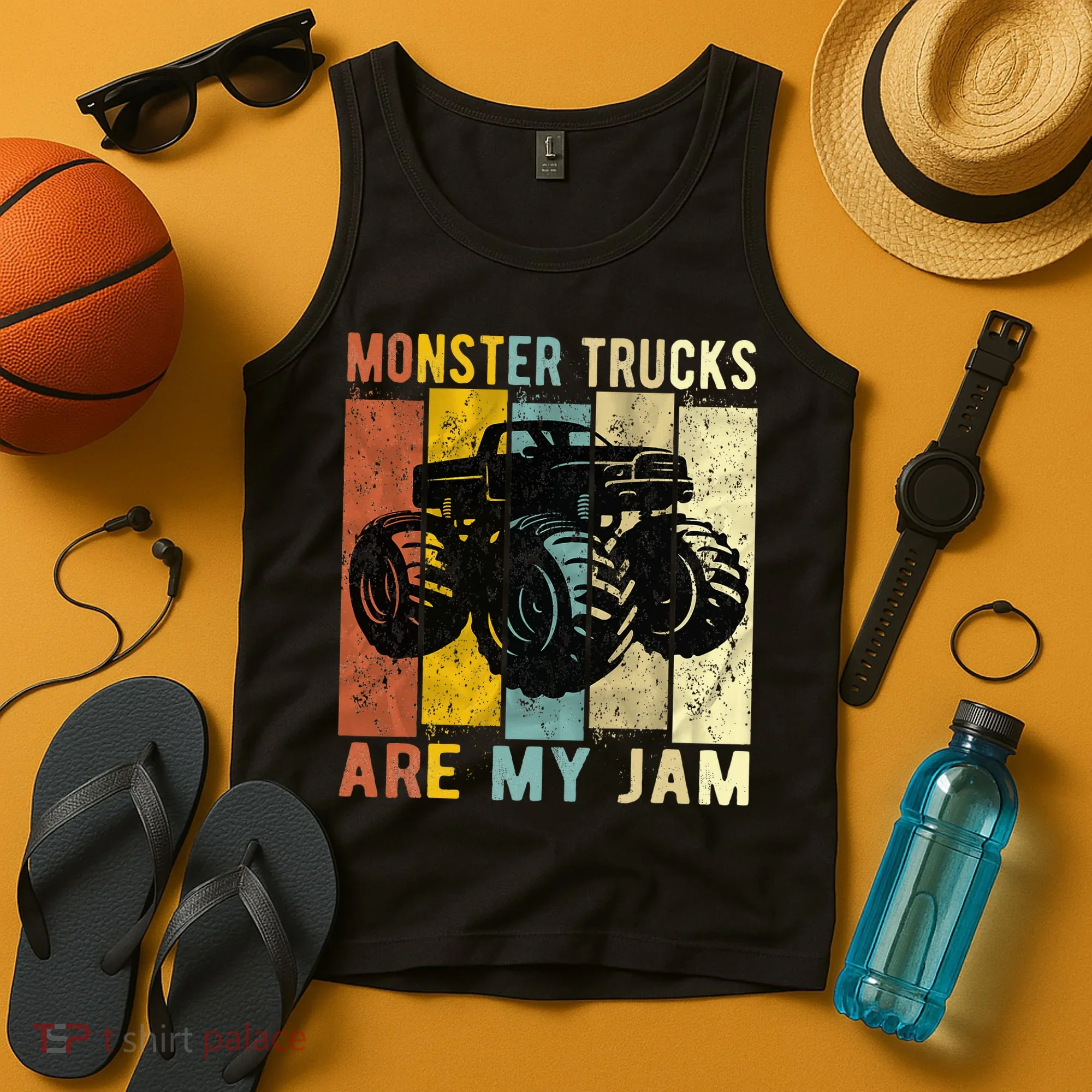 Monster Truck Are My Jam Tank Top