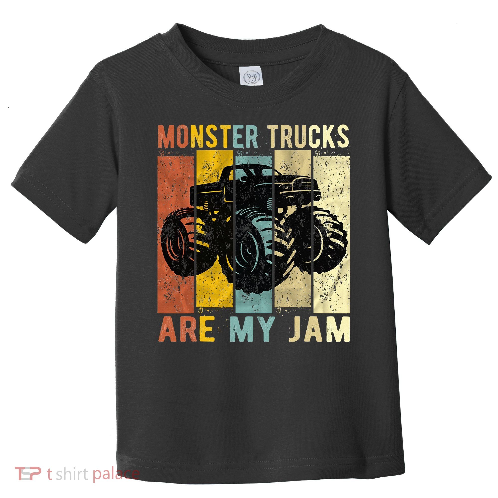 Monster Truck Are My Jam Toddler T-Shirt