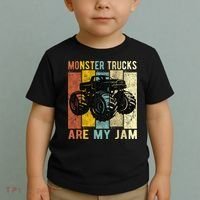 Monster Truck Are My Jam Toddler T-Shirt thumb 2