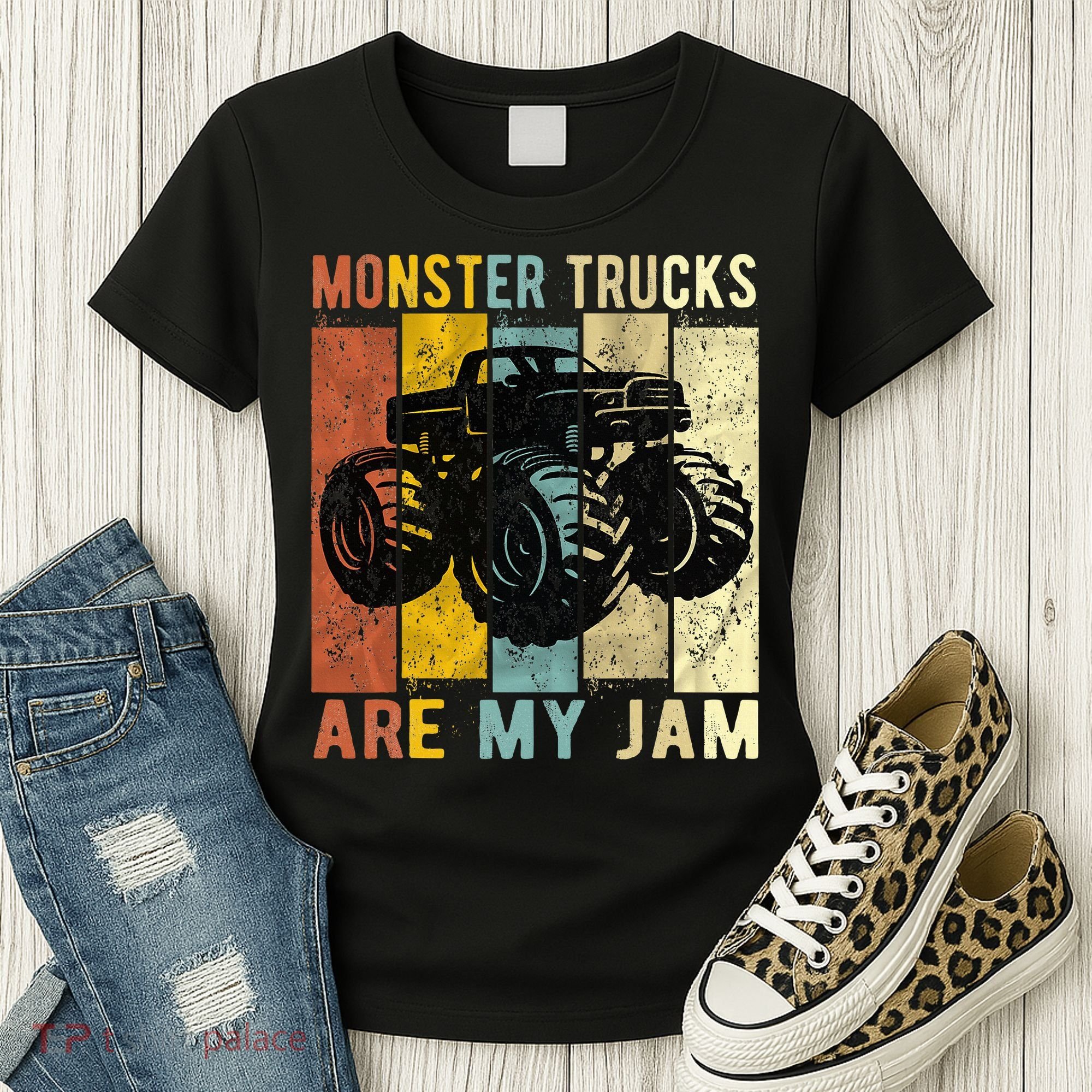 Monster Truck Are My Jam Women's T-Shirt
