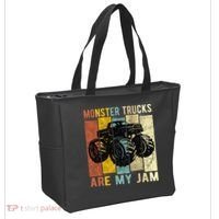 Monster Truck Are My Jam Tote Bag thumb 2