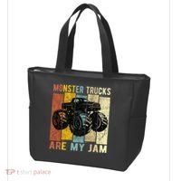 Monster Truck Are My Jam Tote Bag thumb 3