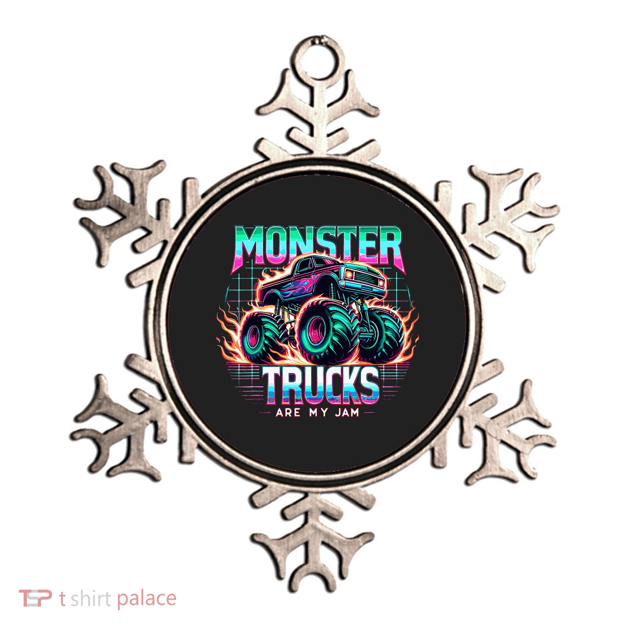 Monster Trucks Are My Jam Ornament
