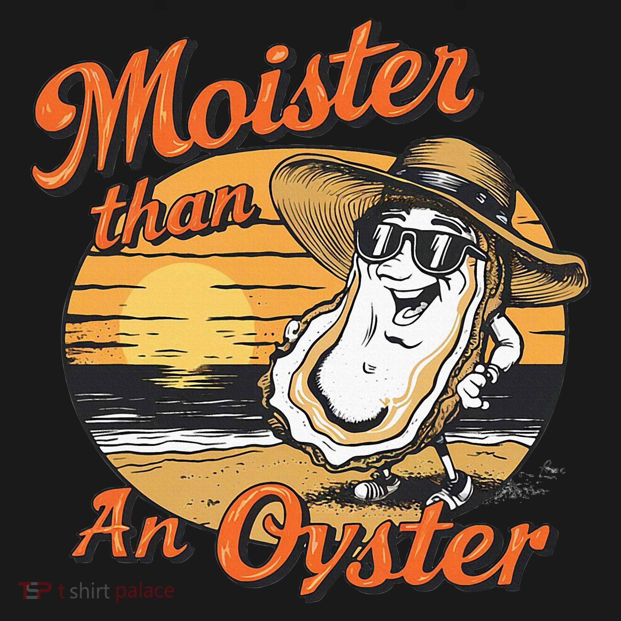Moisture Than An Oyster Funny Shellfish Shuck Polo