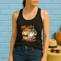 Moisture Than An Oyster Funny Shellfish Shuck Women's Tank Top thumb 2