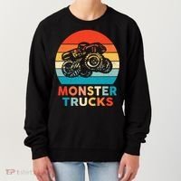 Monster Truck And Adults Cool Gift Women's Sweatshirt thumb 0