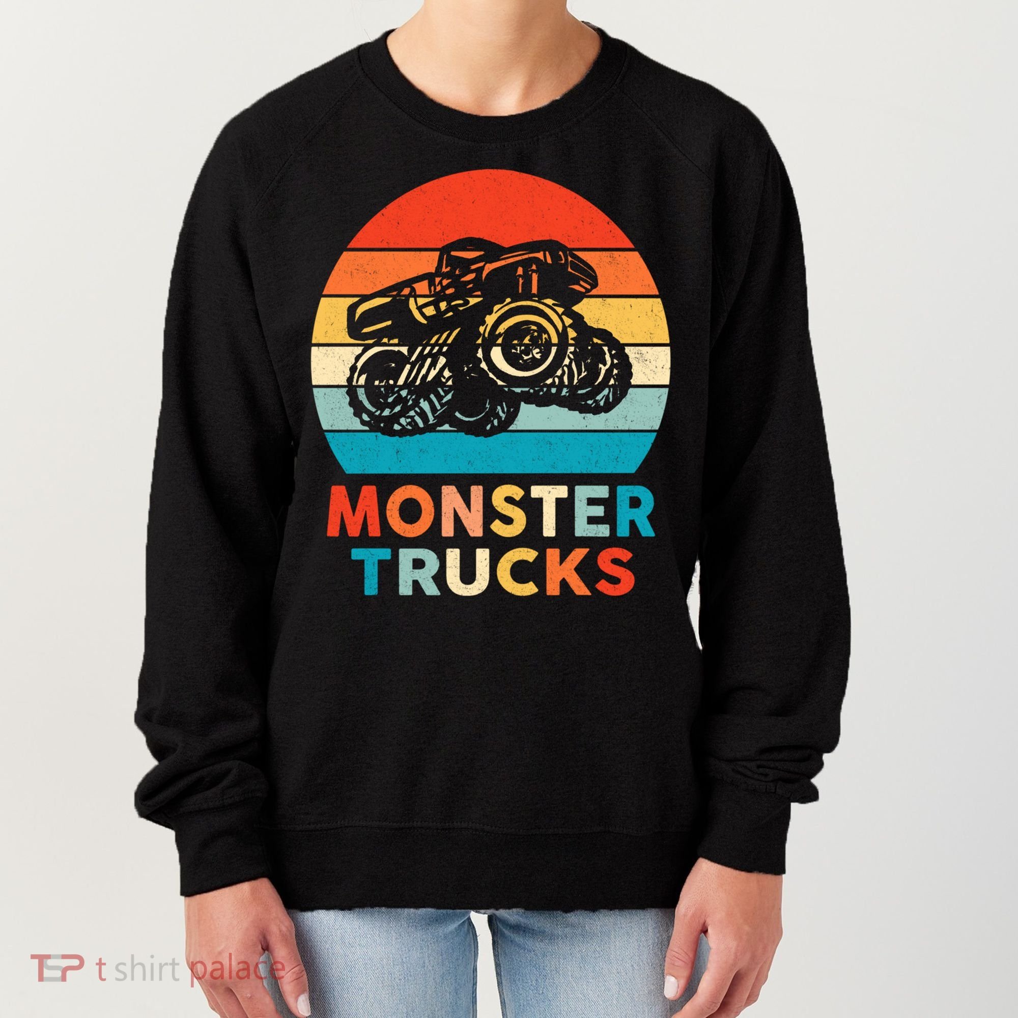 Monster Truck And Adults Cool Gift Women's Sweatshirt