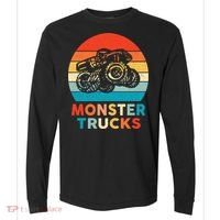 Monster Truck And Adults Cool Gift Comfort Colors Heavyweight Long Sleeve T-Shirt thumb 0