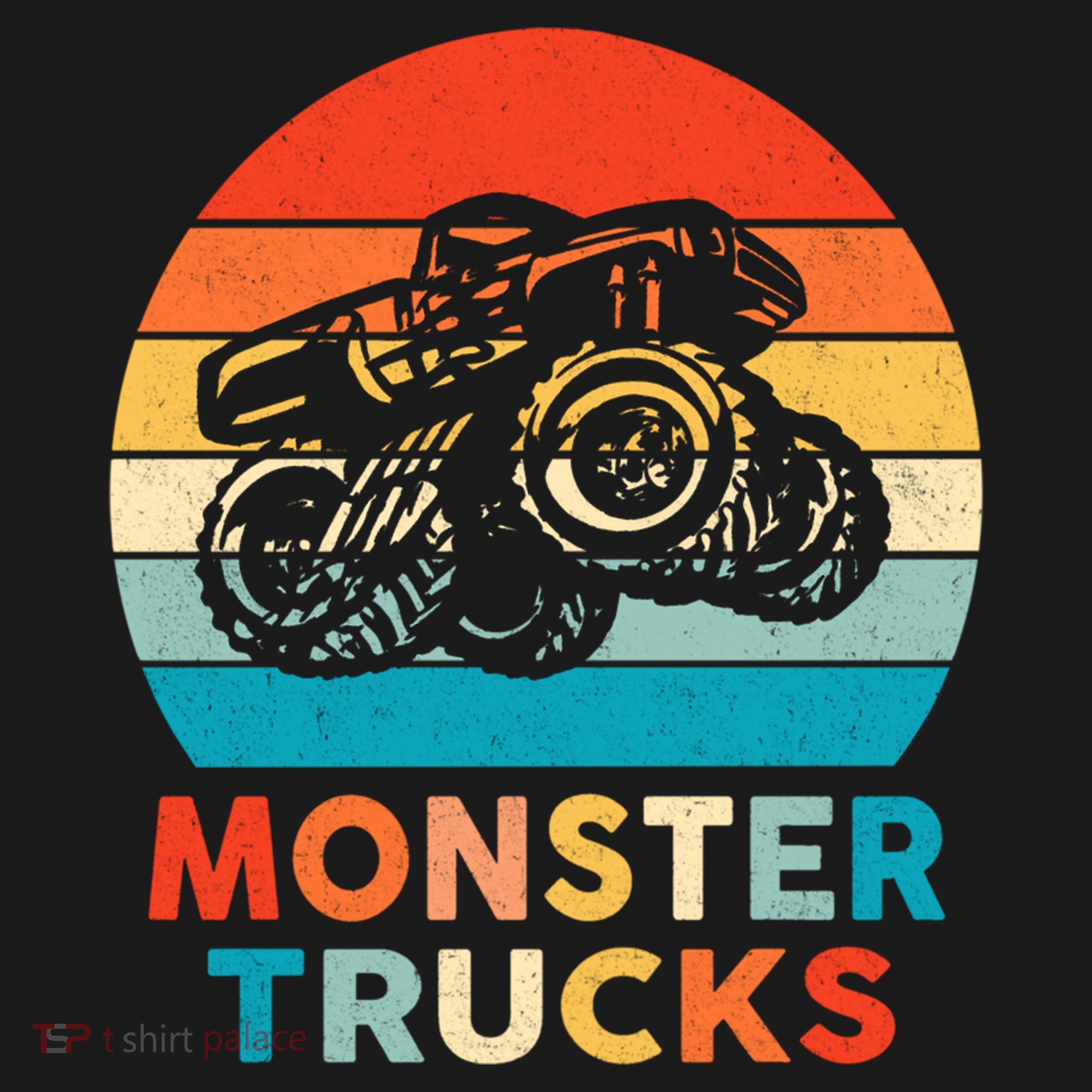Monster Truck And Adults Cool Gift Bucket Hat