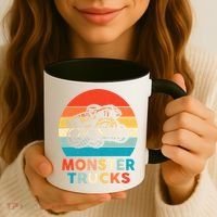 Monster Truck And Adults Cool Gift Coffee Mug thumb 3