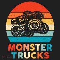 Monster Truck And Adults Cool Gift Beanie thumb 2