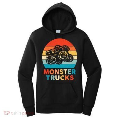 Monster Truck And Adults Cool Gift Women's Hoodie