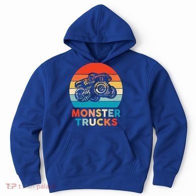 Monster Truck And Adults Cool Gift Hoodie