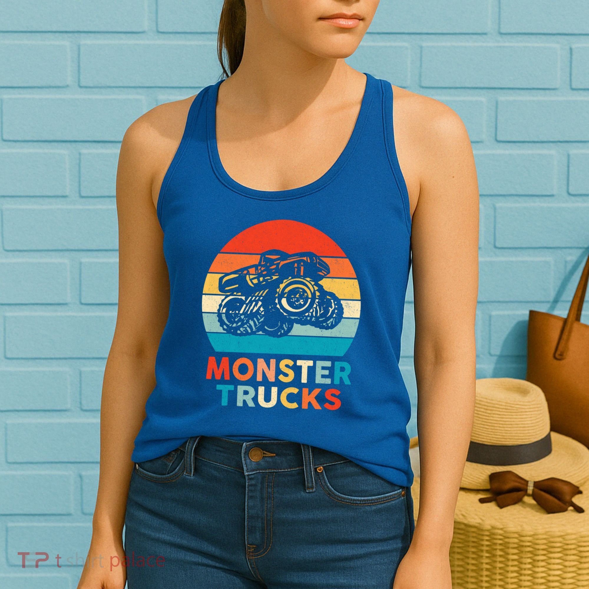 Monster Truck And Adults Cool Gift Women's Tank Top