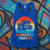 Monster Truck And Adults Cool Gift Women's Tank Top thumb 3