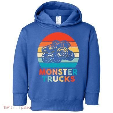 Monster Truck And Adults Cool Gift Toddler Hoodie
