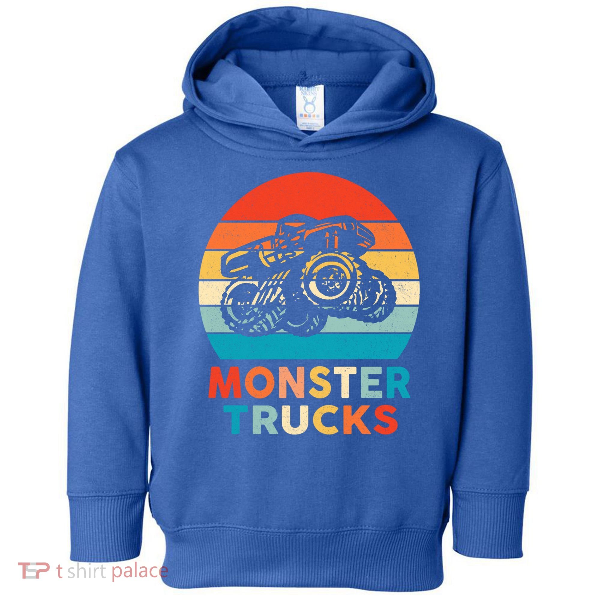 Monster Truck And Adults Cool Gift Toddler Hoodie