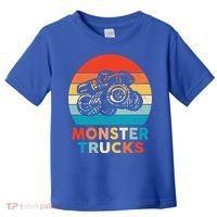 Monster Truck And Adults Cool Gift Toddler T-Shirt thumb 0